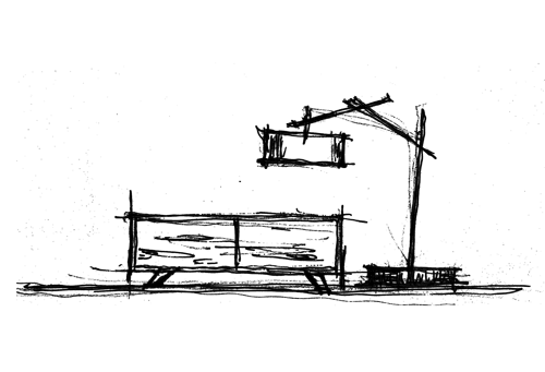 Sketch, interior design | Profili Design | Profili - Falegnameria & Design